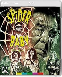 Spider Baby [Blu-Ray + DVD] Cover