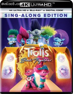 Trolls Band Together (Sing-Along Edition) [4K Ultra HD + Blu-ray + Digital 4K] Cover