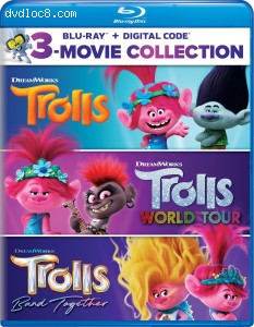 Trolls 3-Movie Collection [Blu-ray] Cover