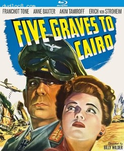 Five Graves to Cairo [Blu-Ray] Cover
