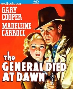 General Died at Dawn, The [Blu-Ray] Cover