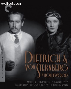 Dietrich and von Sternberg in Hollywood (The Criterion Collection) [Blu-Ray] Cover