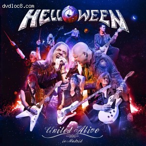 Helloween: United Alive in Madrid (DigiBook/Blu-ray + CD) Cover