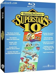 Hanna-Barbera's Superstars 10: The Complete Film Collection [Blu-Ray] Cover