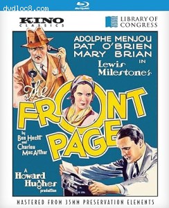 Front Page, The [Blu-Ray] Cover
