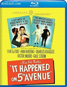 It Happened on 5th Avenue [Blu-Ray] Cover