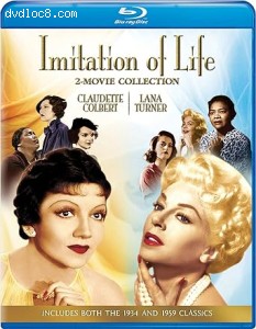 Imitation of Life: 2-Movie Collection (1934 &amp; 1959 Versions) [Blu-Ray] Cover