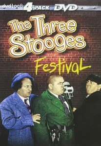 Three Stooges Festival, The (4-Pack DVD) Cover