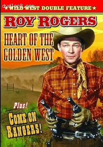 Roy Rogers Double Feature (Heart of the Golden West / Come On Rangers!) Cover