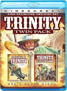 Trinity Twin Pack (They Call Me Trinity / Trinity Is Still My Name) [Blu-Ray] Cover
