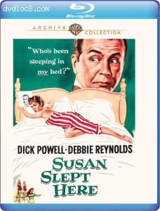 Susan Slept Here [Blu-Ray] Cover