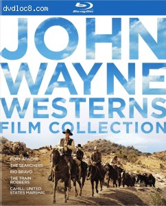 John Wayne Westerns Film Collection [Blu-Ray] Cover