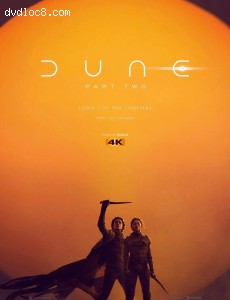 Dune: Part Two [Blu-ray] (4K Ultra HD + Digital 4K) Cover