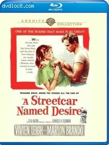 Streetcar Named Desire, A (Warner Archive Collection) [Blu-Ray] Cover