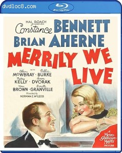 Merrily We Live [Blu-Ray] Cover