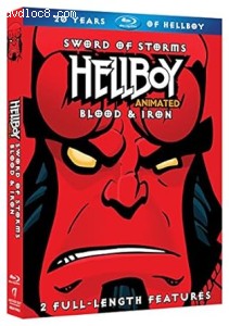 Hellboy Animated: Sword of Storms / Blood &amp; Iron (20th Anniversary) [Blu-Ray] Cover