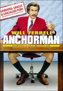 Anchorman: The Legend Of Ron Burgundy - Unrated Edition (Fullscreen) Cover