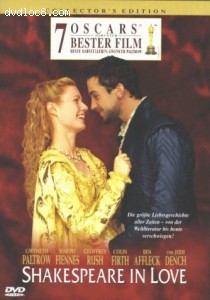 Shakespeare in Love (German Collector's Edition) Cover Shakespeare in Love (German Collector's Edition) Cover