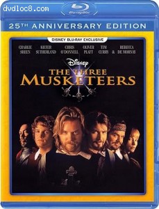 Three Musketeers, The (25th Anniversary Edition) [Blu-Ray] Cover