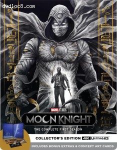 Moon Knight: The Complete First Season (Collector's Edition/SteelBook) [4K Ultra HD] Cover