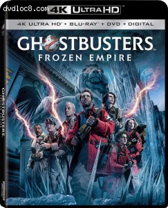 Ghostbusters: Frozen Empire [4K Ultra HD + Blu-ray + DVD + Digital] Cover