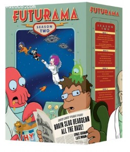 Futurama Season 2 (German Edition) Cover Futurama Season 2 (German Edition) Cover