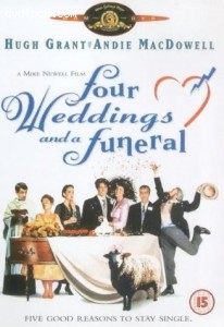 Four Weddings And A Funeral Cover Four Weddings And A Funeral Cover