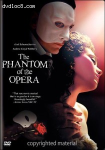 Phantom Of The Opera, The (Fullscreen) Cover Phantom Of The Opera, The (Fullscreen) Cover