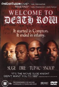 Welcome to Death Row Cover Welcome to Death Row Cover
