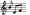Isolated Music Score